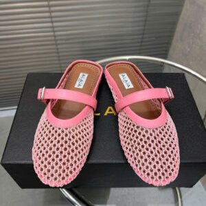 Alaïa Mesh Ballet Flats Mule