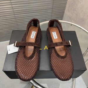 Alaïa Mesh Ballet Flats Shoes
