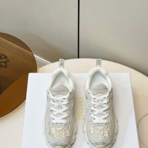 Dior Vibe Sneaker Oblique Embroidered Mesh Women’s Shoes