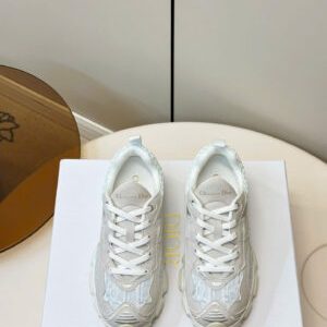 Dior Vibe Sneaker Oblique Embroidered Mesh Women’s Shoes