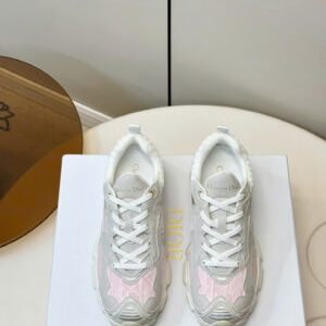 Dior Vibe Sneaker Oblique Embroidered Mesh Women’s Shoes
