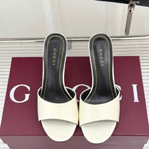 Gucci Women’s Castello Slides with Bamboo Motif 7.5cm
