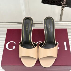 Gucci Women’s Castello Slides with Bamboo Motif 7.5cm