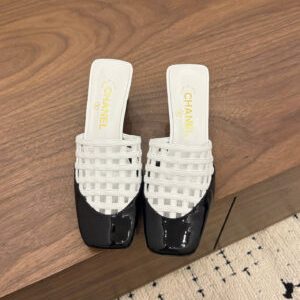 Chanel Coco Mesh Mules 6cm