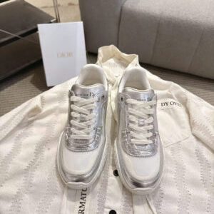 Dior Tech Sneaker in Suede Calfskin Women’s Shoes