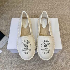 Maison Celine Espadrille in Canvas Shoes