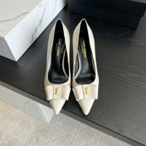 Saint Laurent Leather Anais YSL Pumps Shoes 7cm