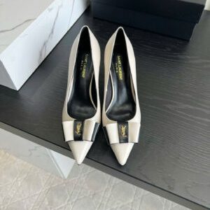 Saint Laurent Leather Anais YSL Pumps Shoes 7cm