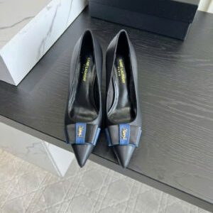 Saint Laurent Leather Anais YSL Pumps Shoes 7cm