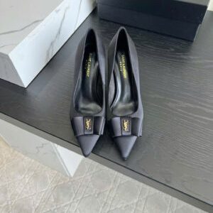 Saint Laurent Leather Anais YSL Pumps Shoes 7cm