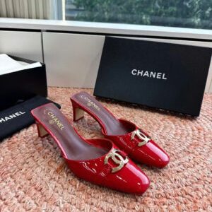 Chanel Interlocking CC Logo Mule
