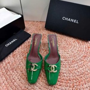 Chanel Interlocking CC Logo Mule