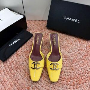 Chanel Interlocking CC Logo Mule