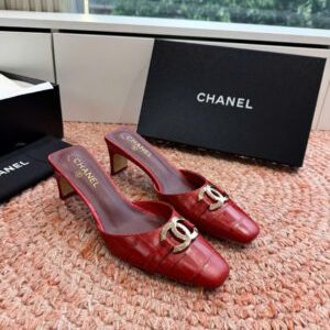 Chanel Interlocking CC Logo Mule