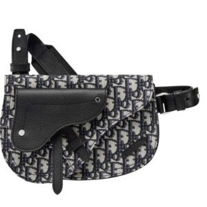 Christian Dior Oblique Messenger bag Dark Blue