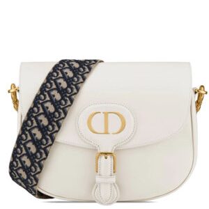 Christian Dior Large Dior Bobby Bag White