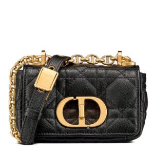 Christian Dior Micro Dior Caro Bag Black