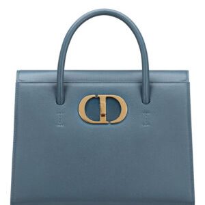 Christian Dior Large St Honore Tote Blue