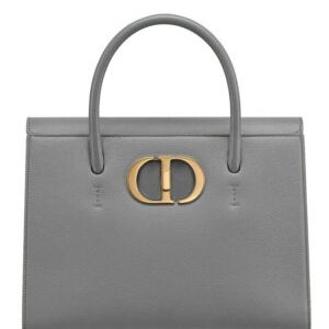 Christian Dior Large St Honore Tote Gray