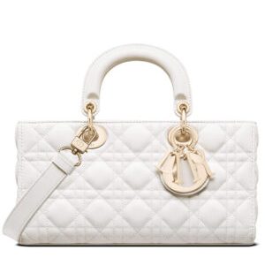 Christian Dior Lady D-Joy Bag White