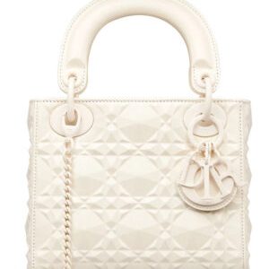 Christian Dior Mini Lady Dior Bag Cream
