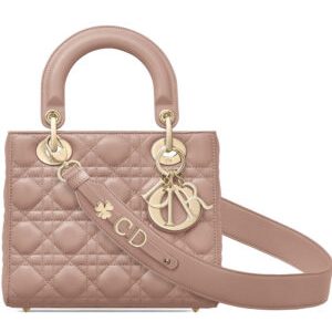 Christian Dior My ABCDior Lambskin Bag Apricot