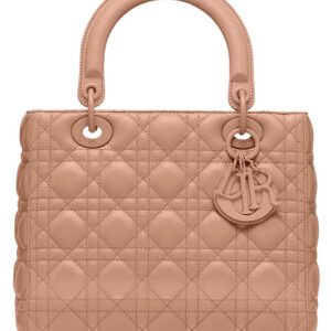Christian Dior Lady Dior Ultra-Matte Bag Apricot