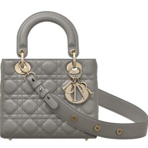 Christian Dior Lady Dior Bag 2017 Gray