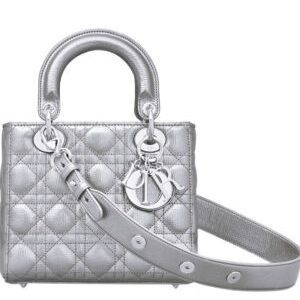 Christian Dior Lady Dior Bag 2017 Silver