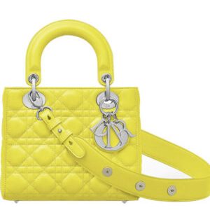 Christian Dior Lady Dior Bag 2017 Yellow