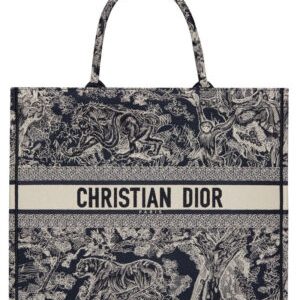 Christian Dior Book Tote Black