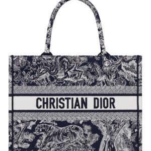 Christian Dior Small Dior Book Tote Black