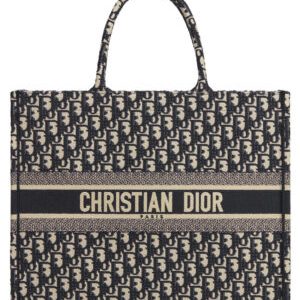 Christian Dior Book Tote bag M1286 Dark Blue