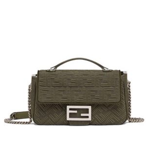 Fendi Midi Baguette Chain 8BR793 Green