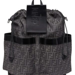 Fendi Drawstring Backpack 7VZ056 Black