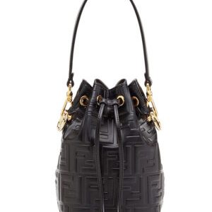 Fendi Mon Tresor Leather Mini Bag 8BS010 Black