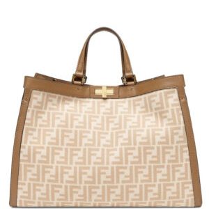 Fendi Peekaboo X-Tote 8BH374 Cream