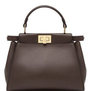 Fendi Peekaboo Mini 8BN244 Dark Coffee