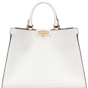 Fendi Peekaboo X-Tote Small White