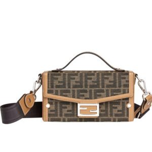 Fendi Baguette Soft Trunk 7VA565 Coffee