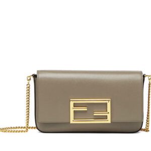 Fendi Wallet On Chain With Pouches Khaki