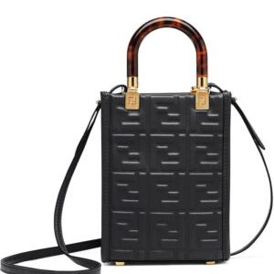 Fendi Mini Sunshine Shopper 8BS051 Black