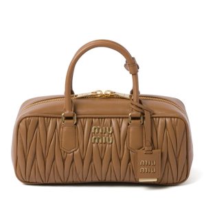 Miumiu Arcadie Matelasse Nappa Leather Bag