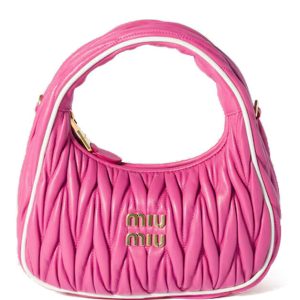 Miumiu Wander Matelasse Nappa Leather Bag 5BC125