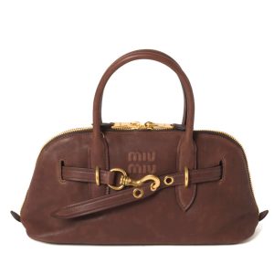 Miumiu Aventure Nappa Leather Top-handle Bag