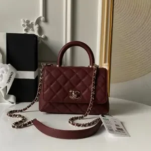 Chanel Coco handle Flap Mini Bag 19cm