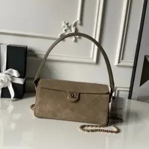 Chanel Embossed Turn Around Clutch 23cm