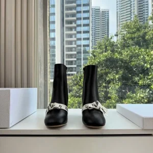 Dior J'Adior Heeled Ribbon Ankle Boot