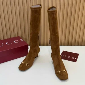 Gucci Horsebit Signora Leather Long Boot 5.5cm