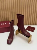Gucci Horsebit Signora Mid Boot 8.5cm